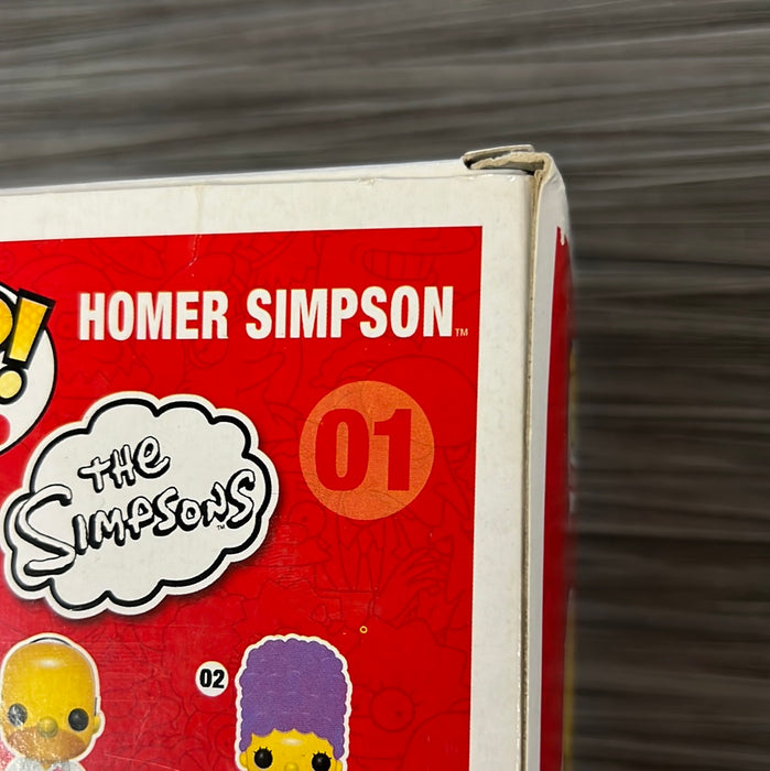 Funko POP! Television: The Simpsons - Homer Simpson (Damaged Box) #01