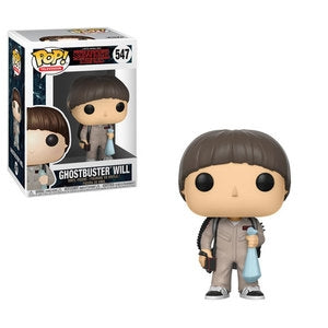 Funko POP! Television: Stranger Things - Ghostbuster Will (Damaged Box) #547
