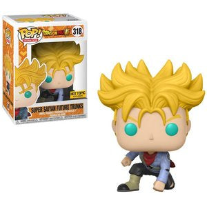 Funko POP! Animation: Dragon Ball Z - Super Saiyan Future Trunks (Hot Topic)(Damaged Box) #318