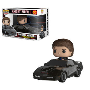 Funko POP! Knight Rider - Michael Knight w/ Kitt (Damaged Box) #50