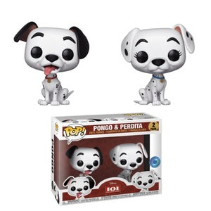 Funko POP! Disney: 101 Dalmatians - Pongo & Perdita (Pop In A Box)(Damaged Box) 2Pack