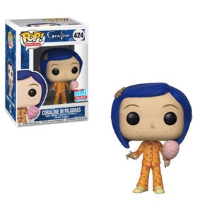 Funko POP! Animation: Coraline - Coraline in Pajamas(2018 Fall Convention)(Damaged Box) #424