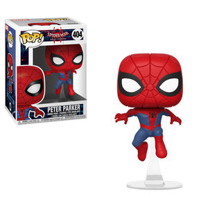 Funko POP! Spiderman Into The Spiderverse: Peter Parker (Damaged Box) #404