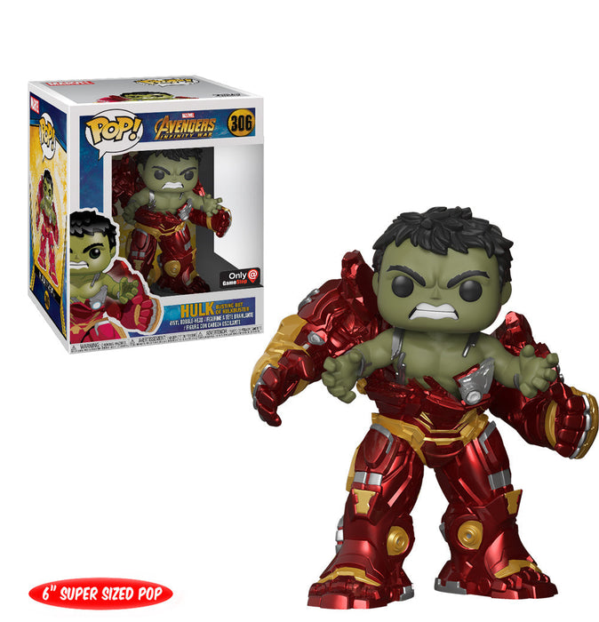 Funko POP! Avengers Infinity War: Hulk Busting Out of Hulkbuster (GameStop)(Damaged Box) #306