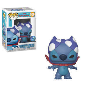 Funko POP! Disney: Lilo & Stitch - Superhero Stitch (Pop in a Box)(Damaged Box) #506