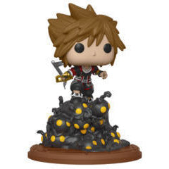 Funko POP! Kingdom Hearts: Sora Riding Heartless Wave (Gamestop)(Damaged Box) #55