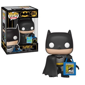 Funko POP! Heroes: Batman - Batman w/ SDCC Bag (2019 Summer Convention)(Damaged Box) #284