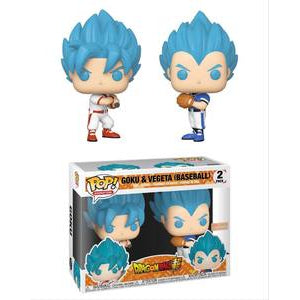 Funko POP! Animation: Goku & Vegeta [Baseball][2-Pack] (BoxLunch)(Damaged Box)