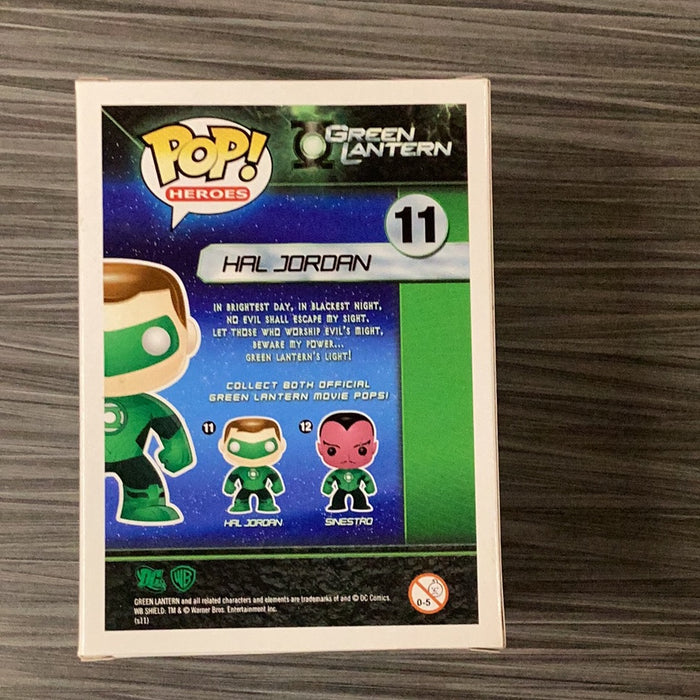 Funko POP! Heroes: Green Lantern - Hal Jordan (2011 SDCC)(480 PCS)(Damaged Box) #11