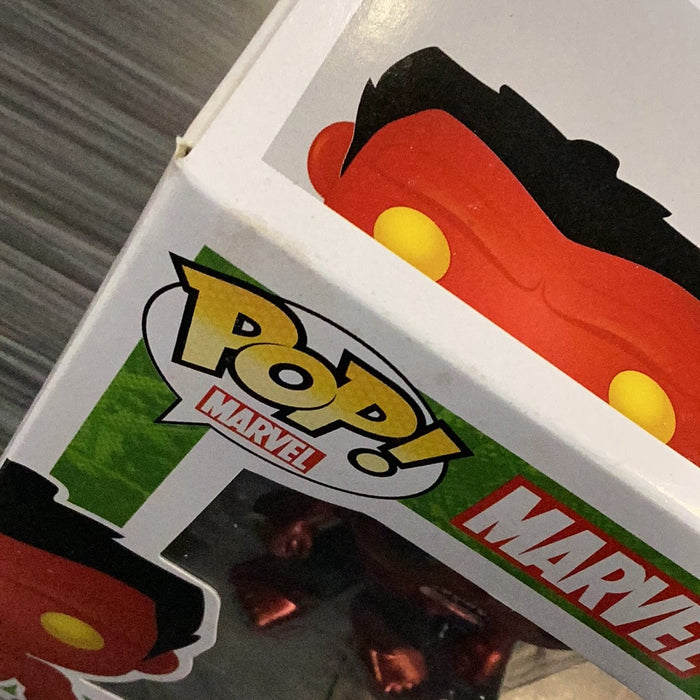 Funko POP! Marvel: Red Hulk [Metallic] (2013 SDCC/480 PCS)(Damaged Box) #31
