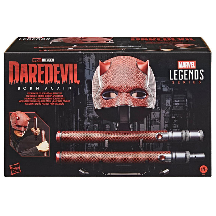 Marvel Legends Daredevil: Born Again Mask and Billy Club Prop Replicas