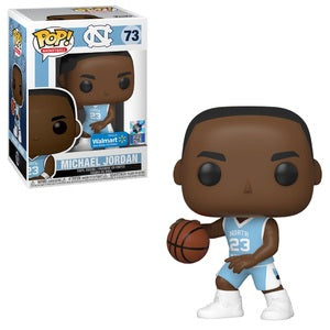 Funko POP! Basketball: UNC - Michael Jordan [Blue] (Walmart)(Damaged Box) #73