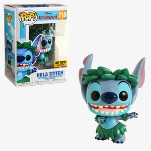 Funko POP! Disney: Lilo & Stitch - Hula Stitch (Hot Topic)(Damaged Box) #718
