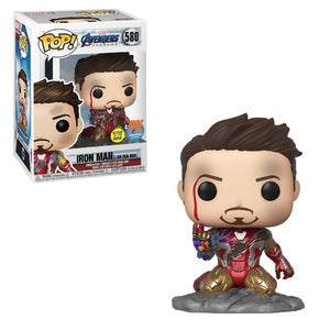 Funko POP! Avengers Endgame: Iron Man[I Am Iron Man](GiTD)(PX Previews)(Damaged Box) #580