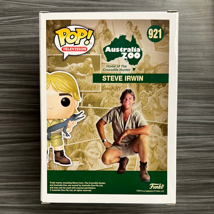 Funko POP! Television: Australia Zoo - Steve Irwin (CHASE)(Damaged Box)[B] #921
