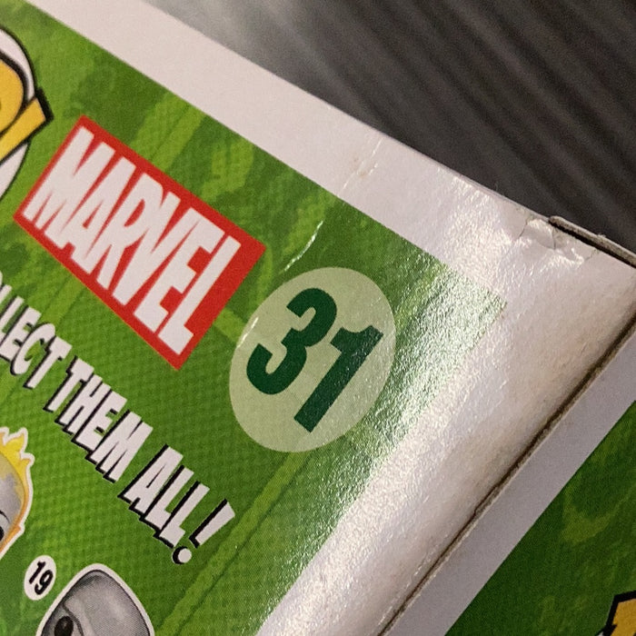 Funko POP! Marvel: Red Hulk [Metallic] (2013 SDCC/480 PCS)(Damaged Box) #31