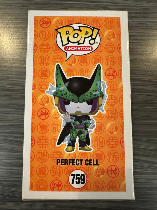 Funko POP! Animation: Dragon Ball Z - Perfect Cell (GiTD)(2020 Spring Convention)(Damaged Box)[A] #759