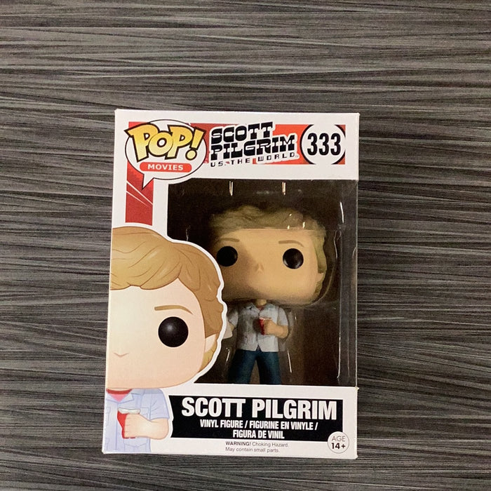 Funko POP! Movies: Scott Pilgrim vs The World - Scott Pilgrim (Damaged Box) #333