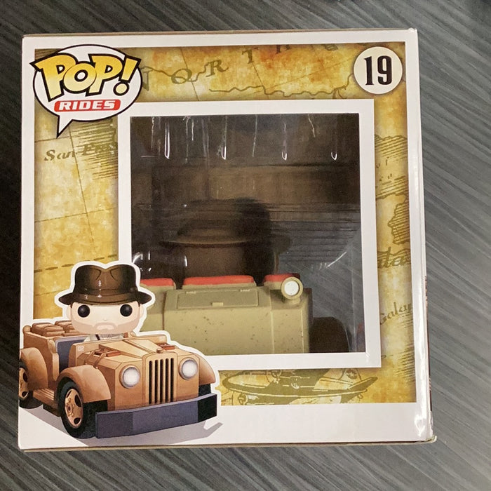 Funko POP! Rides: Indiana Jones - Indy's Ride (2016 NYCC)(Damaged Box) #19