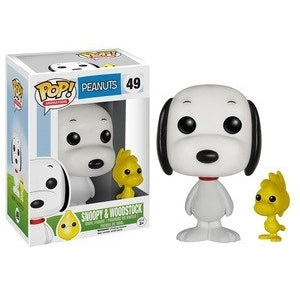 Funko POP! Peanuts: Snoopy & Woodstock (Damaged Box*) #49