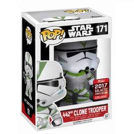 Funko POP! Star Wars: 442nd Clone Trooper (2017 Galactic Convention)(Damaged Box) #171
