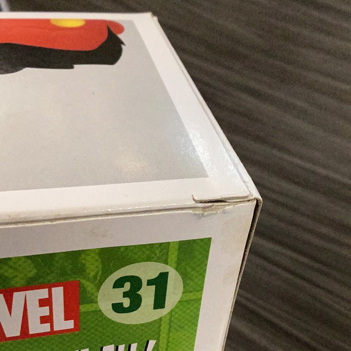 Funko POP! Marvel: Red Hulk [Metallic] (2013 SDCC/480 PCS)(Damaged Box) #31