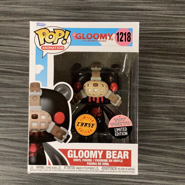 Funko POP! Animation: Gloomy The Naughty Grizzly - Gloomy Bear (Toy Tokyo)(CHASE)(Damaged Box) #1218