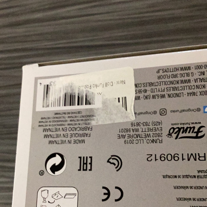 Funko POP! Animation: My Hero Academia - All For One (Big Apple Collectibles)(Signed/John Swasey/JSA)(Damaged Box) #646