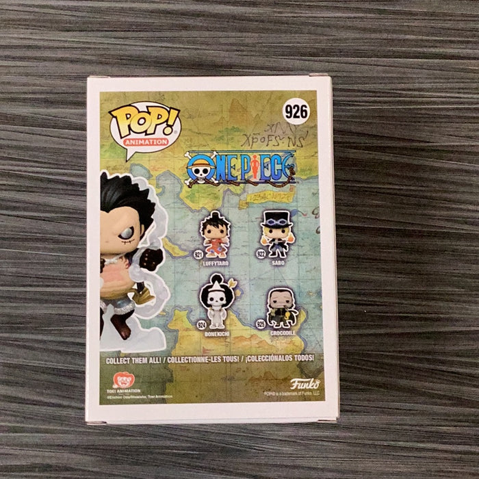 Funko POP! Animation: One Piece - Luffy Gear Four (Chalice)(Signed/Colleen Clinkenbeard/PSA)(Damaged Box) #926