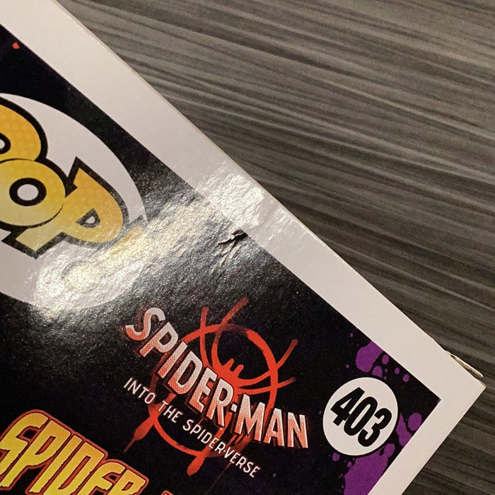 Funko POP! Spiderman Into the Spiderverse: Miles Morales (Damaged Box) #403