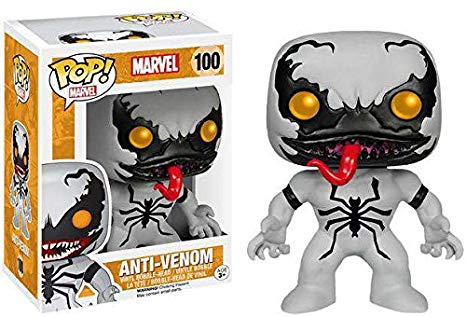 Funko POP! Marvel: Anti Venom (GiTD)(BoxLunch)(Damaged Box) #100