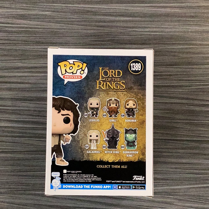 Funko POP! Movies: The Lord of The Rings - Frodo w/ The Ring (2023 SDCC)(Damaged Box)[A] #1389