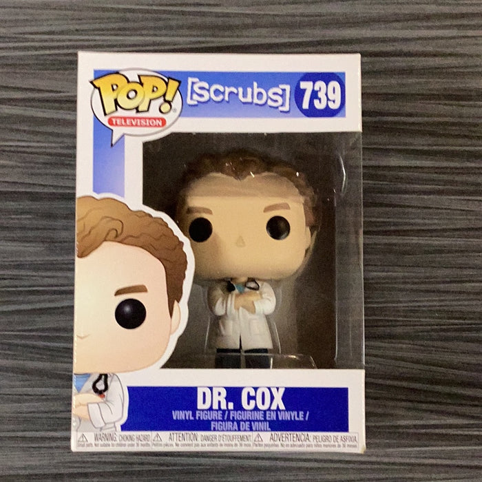 Funko POP! Television Scrubs Dr. Cox (Damaged Box) 739 — The Pop Plug