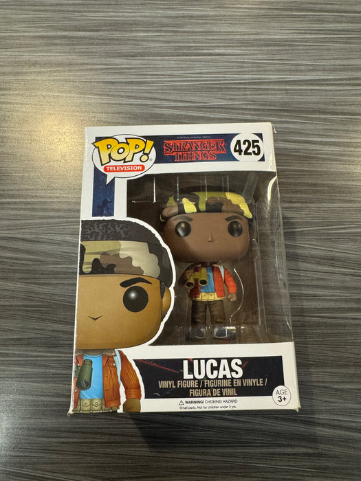 Funko POP! Television: Stranger Things - Lucas (Damaged Box) #425