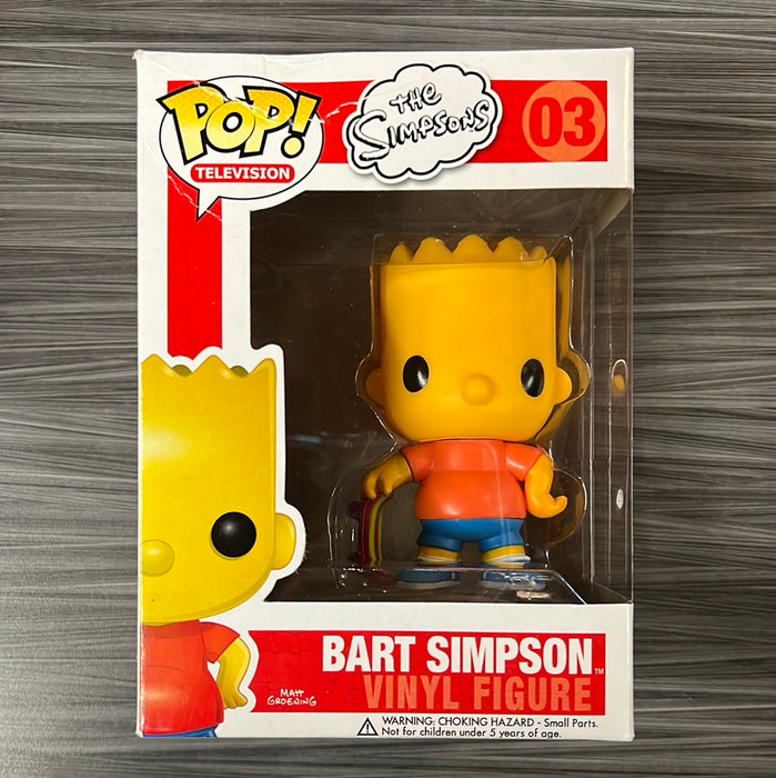 Funko POP! Television: The Simpsons - Bart Simpson (Damaged Box) #03