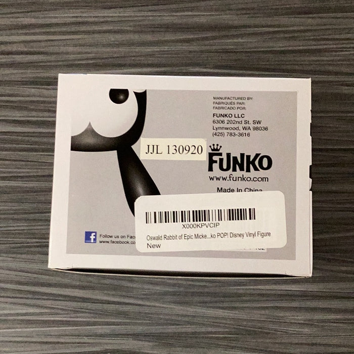 Funko POP! Disney: Oswald Rabbit (Damaged Box)[B] #65