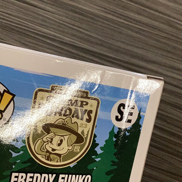 Funko POP! Camp Fundays: Freddy Funko As Waldo (2023 Camp Fundays)(850 PCS)(Damaged Box) #SE