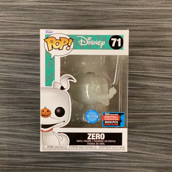 Funko POP! Disney: Zero (Glitter)(2022 Fall Convention)(Damaged Box) #71