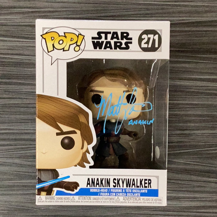 Funko POP! Star Wars: Anakin Skywalker (Signed/Matt Lanter/JSA) #271