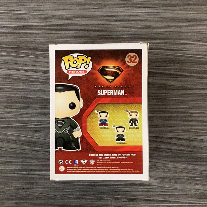 Funko POP! Heroes: Man Of Steel - Superman (2013 SDCC)(1008 PCS)(Damaged Box)[A] #32