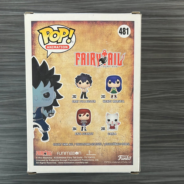 Funko POP! Animation: Fairytail - Gajeel (Dragon Force)(2019 Spring Convention)(Damaged Box)[D] #481