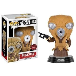 Funko POP! Star Wars: Zuckuss (Toy Wars Exclusive)(Damaged Box) #122