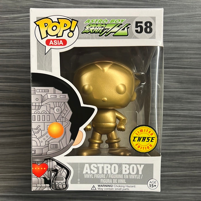 Funko POP! Asia: Astro Boy - Astroboy (CHASE)(Damaged Box)[B] #58