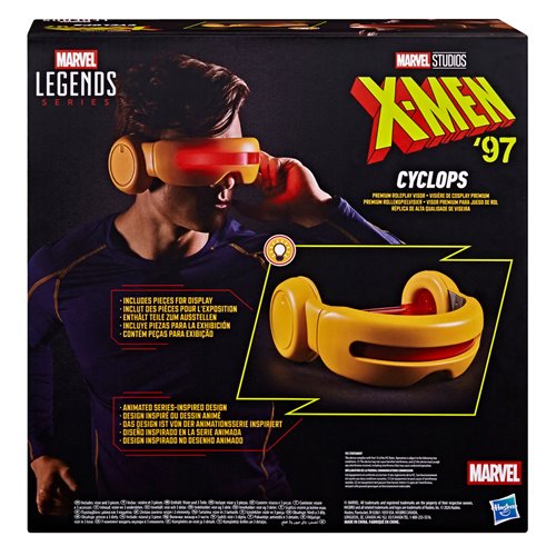 Marvel Legends X-Men 97 Series Cyclops Premium Roleplay Visor Prop Replica