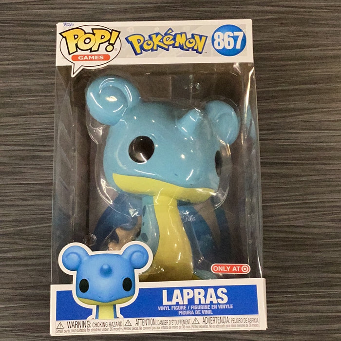 Funko POP! Games: Pokemon - Lapras [10 Inch] (Target)(Damaged Box) #867