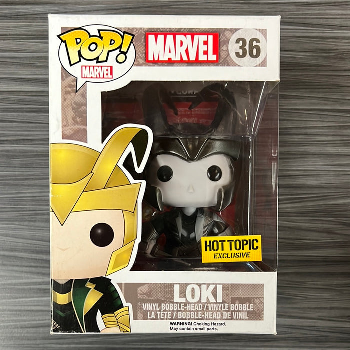 Funko POP! Marvel: Marvel - Loki (Hot Topic)(Damaged Box)[B] #36