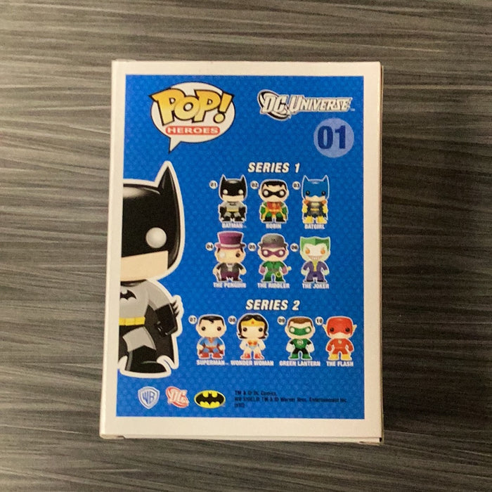 Funko POP! Heroes: DC Universe - Batman (Damaged Box)[C] #01