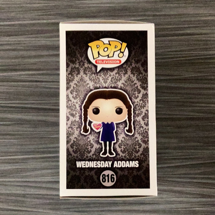 Funko POP! Television: The Addams Family - Wednesday Addams (Hot Topic)(Damaged Box) #816