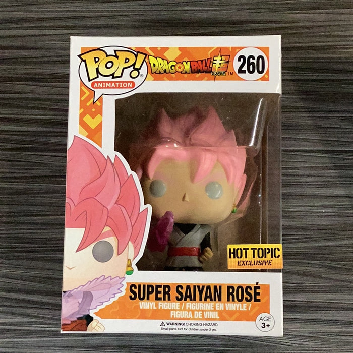 Funko POP! Animation: Dragon Ball Super - Super Saiyan Rose [Short Name] (Hot Topic)(Damaged Box)[A] #260