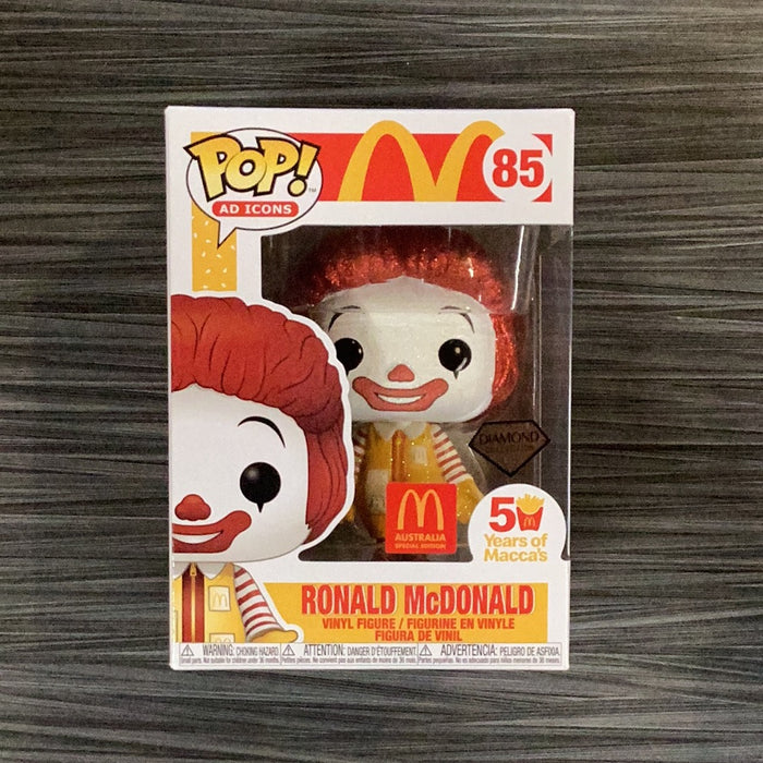 Funko POP! AD Icons: McDonalds - Ronald McDonald (Australia)(Diamond) #85
